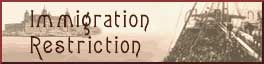 Immigration Restriction Exhibit Link