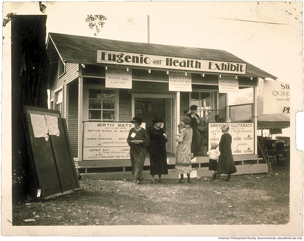 Fitter Families exhibit and examination building, Kansas State Free Fair, Topeka