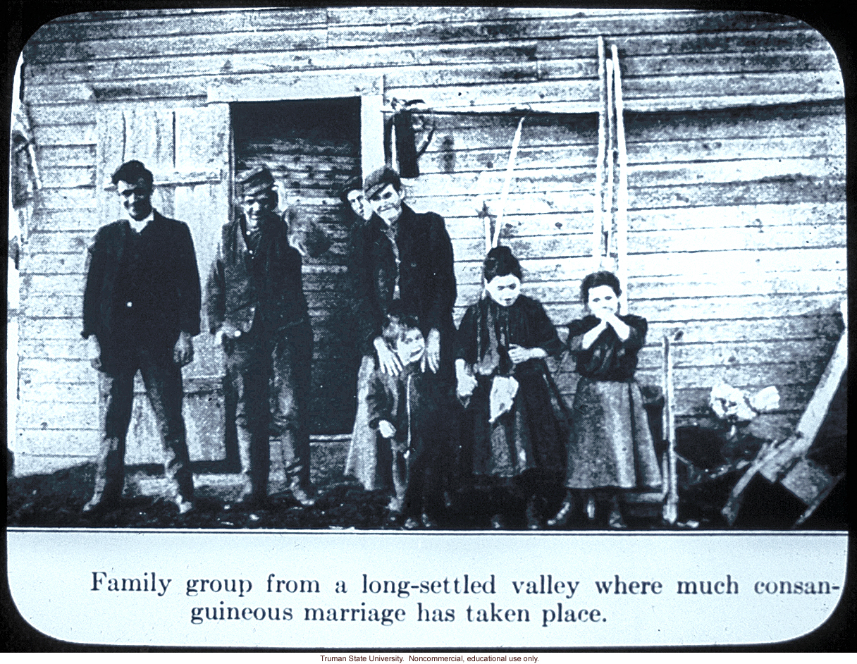 &quote;Family group from a long-settled valley where much consanguineous marriage has taken place&quote;