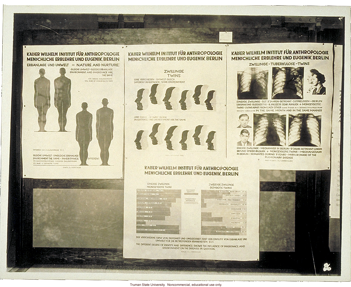 Kaiser Wilhelm Institute twin study, 3rd International Eugenics Conference