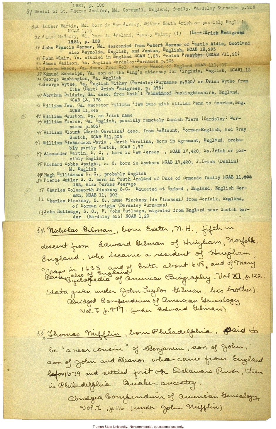 &quote;Delegates to the Constitutional Convention of 1787&quote;