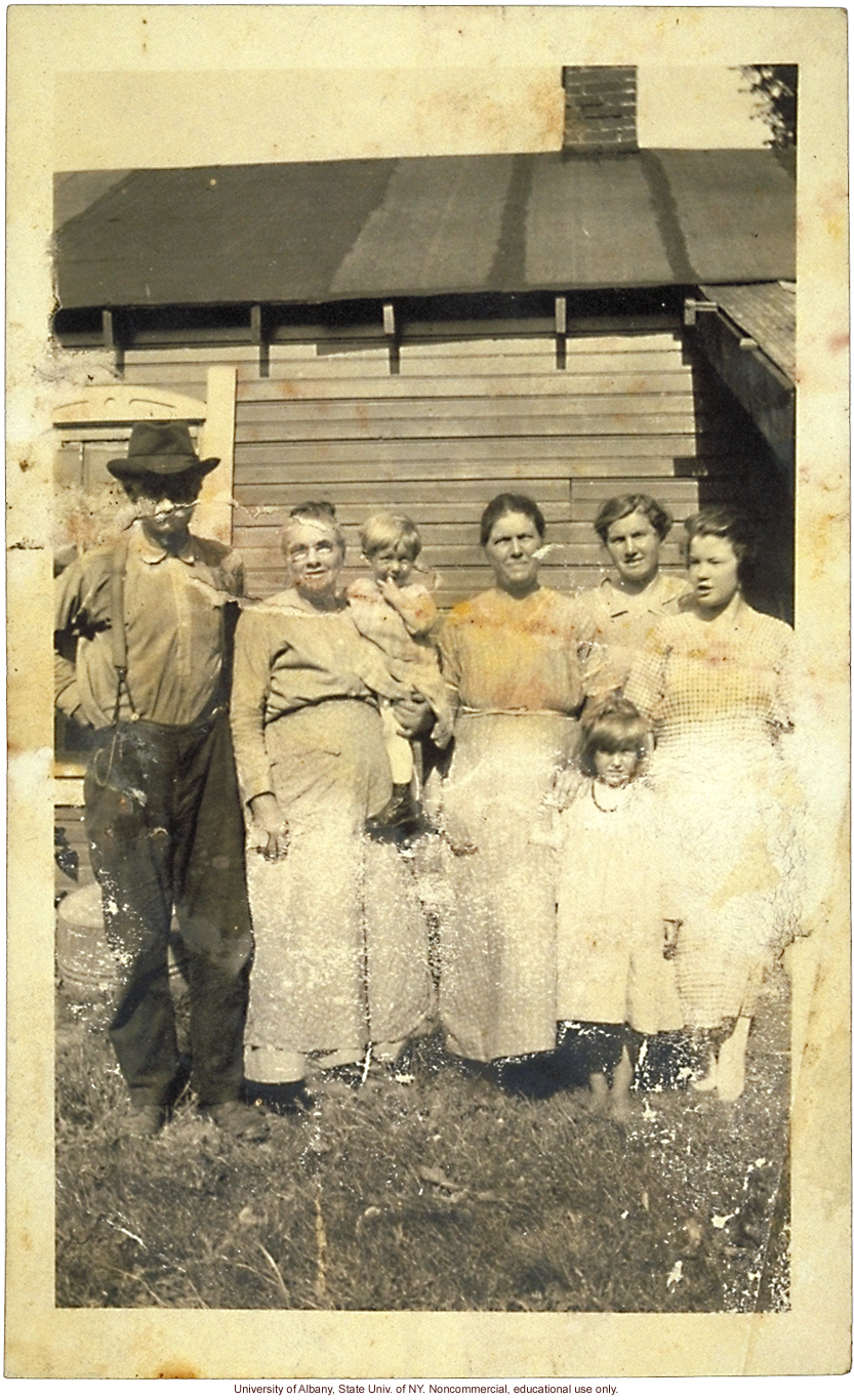 Field work for <i>The Jukes in 1915</i>, Arthur Estabrook photographs from Ulster County, New York