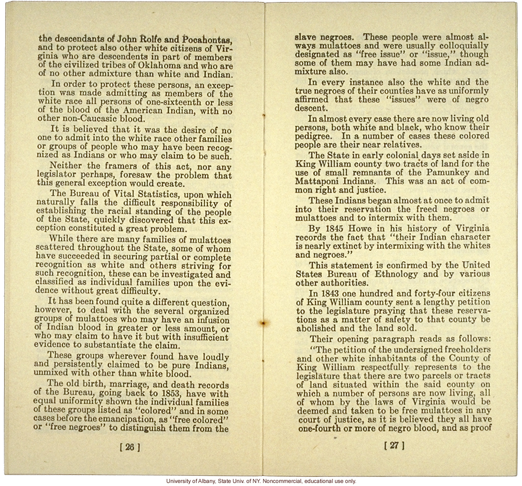 &quote;The New Family and Race Improvement,&quote; by W.A. Plecker, Virginia Health Bulletin (vol.17:12)