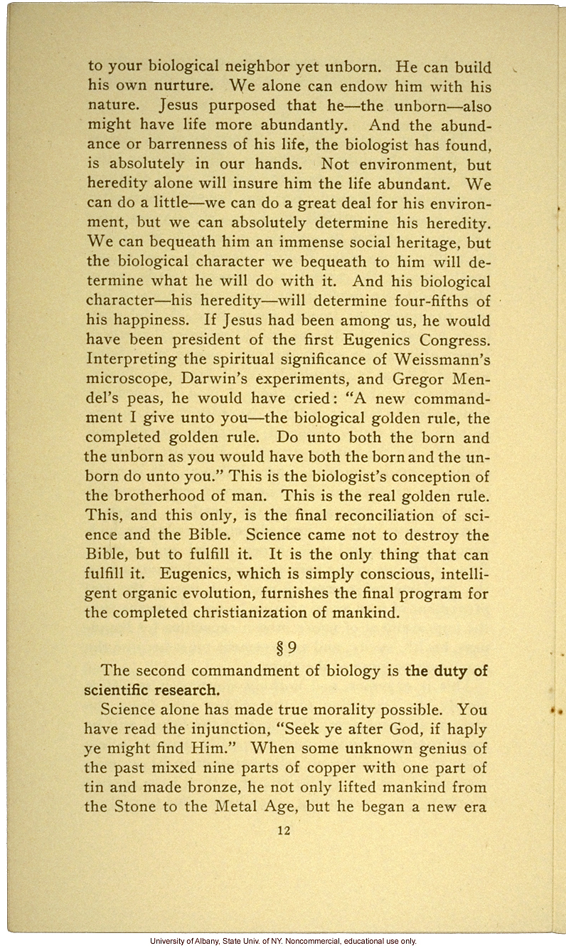 &quote;The New Decalogue of Science,&quote; by Albert Edward Wiggam