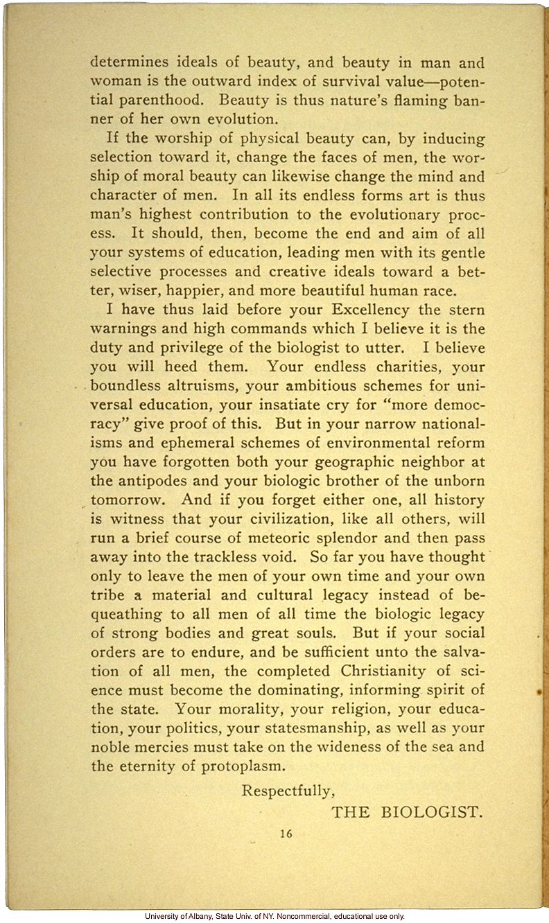 &quote;The New Decalogue of Science,&quote; by Albert Edward Wiggam