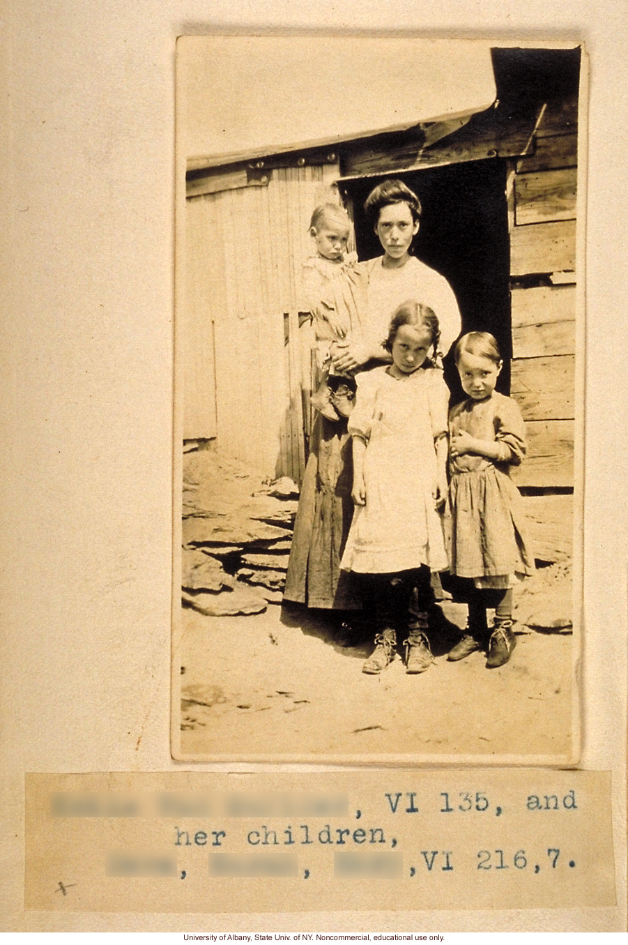 The Nam Family, by A. Estabrook and C. Davenport, field photographs and portraits with pedigree numbers from back of Estabrook's copy