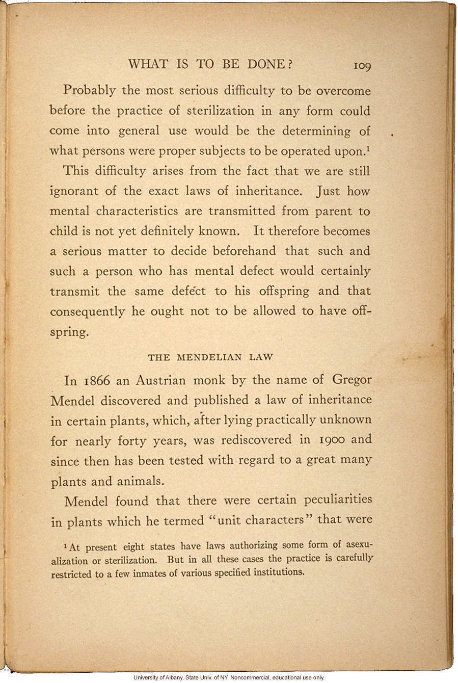 <i>The Kallikak Family: A Study in the Heredity of Feeble-Mindedness</i>, by Henry Herbert Goddard, selected pages