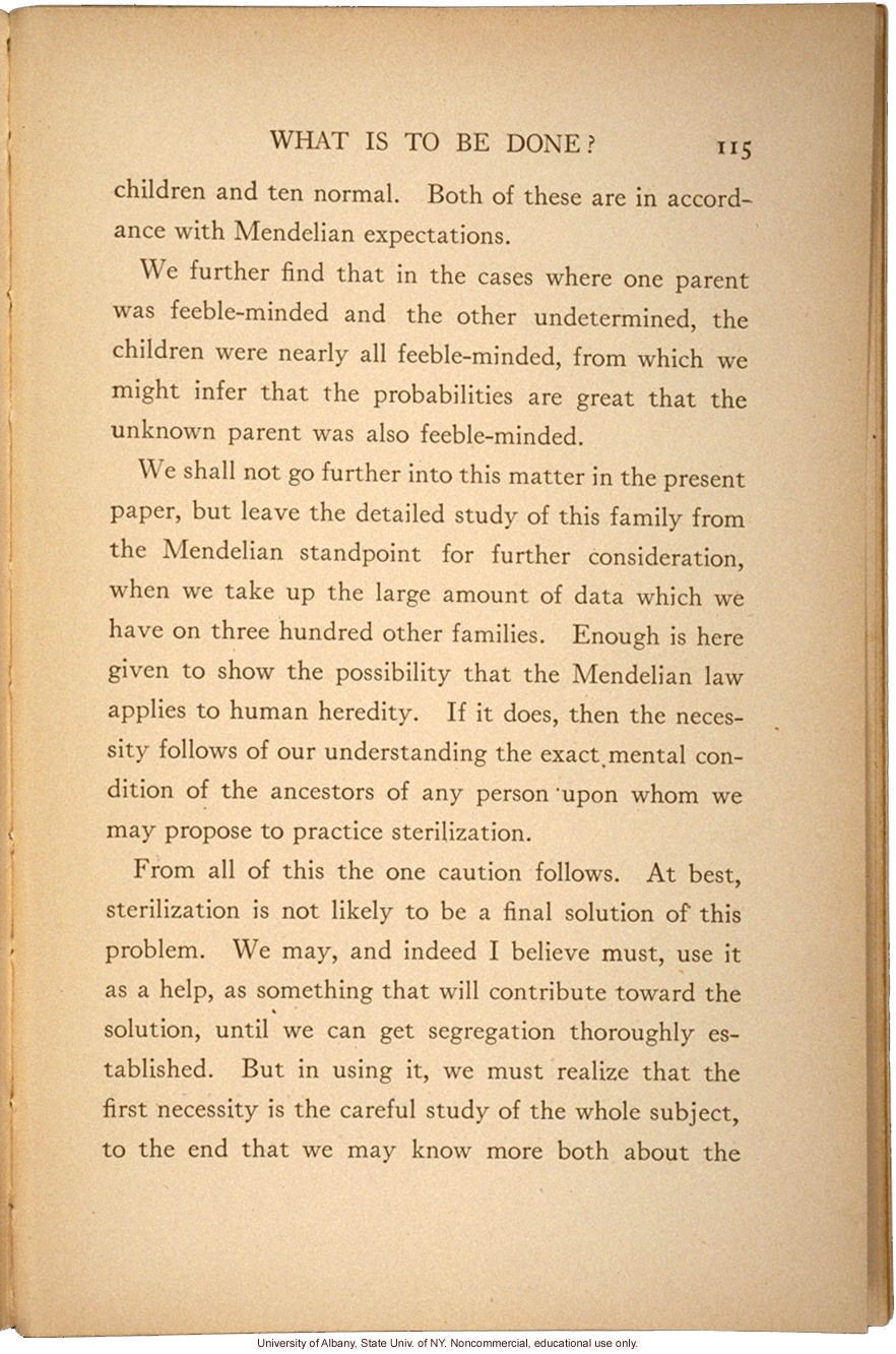 <i>The Kallikak Family: A Study in the Heredity of Feeble-Mindedness</i>, by Henry Herbert Goddard, selected pages