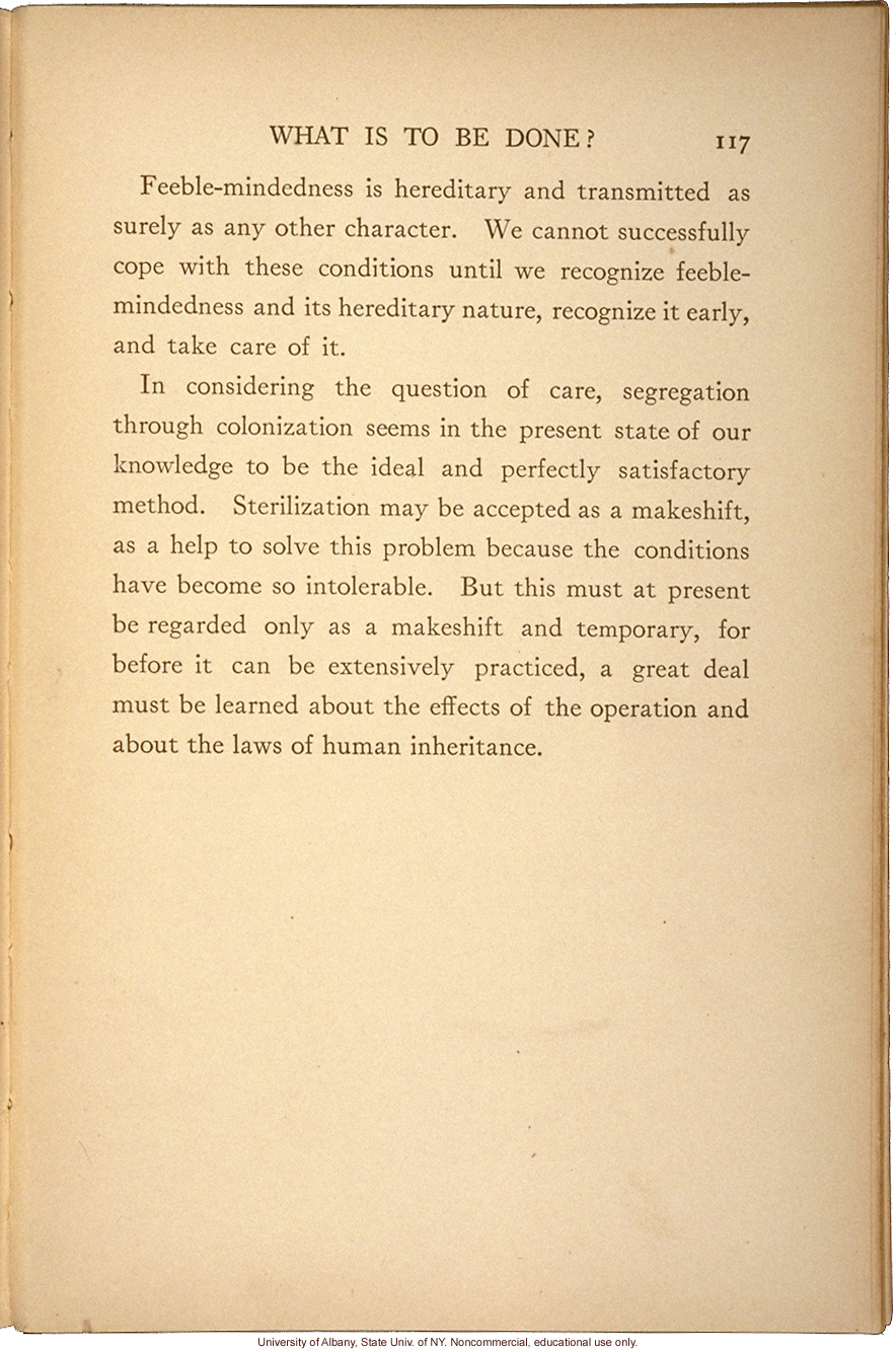 <i>The Kallikak Family: A Study in the Heredity of Feeble-Mindedness</i>, by Henry Herbert Goddard, selected pages