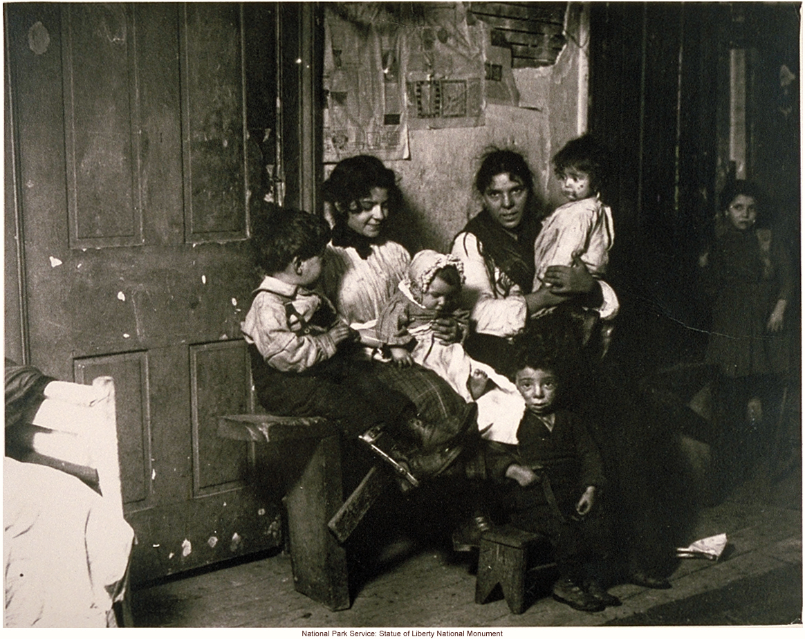 Italian immigrant family