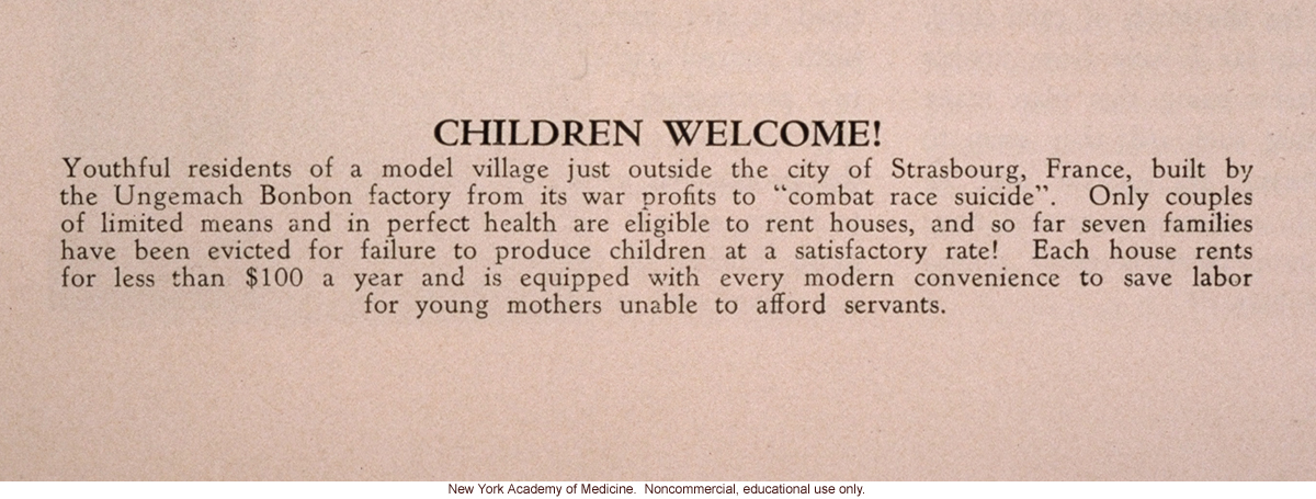 &quote;Wanted: Better Babies: How Shall We Get Them?&quote;  by Ellsworth Huntington, Eugene Robison, Ray Erwin Baber, and Maurice R. Davie, People (April 1931)