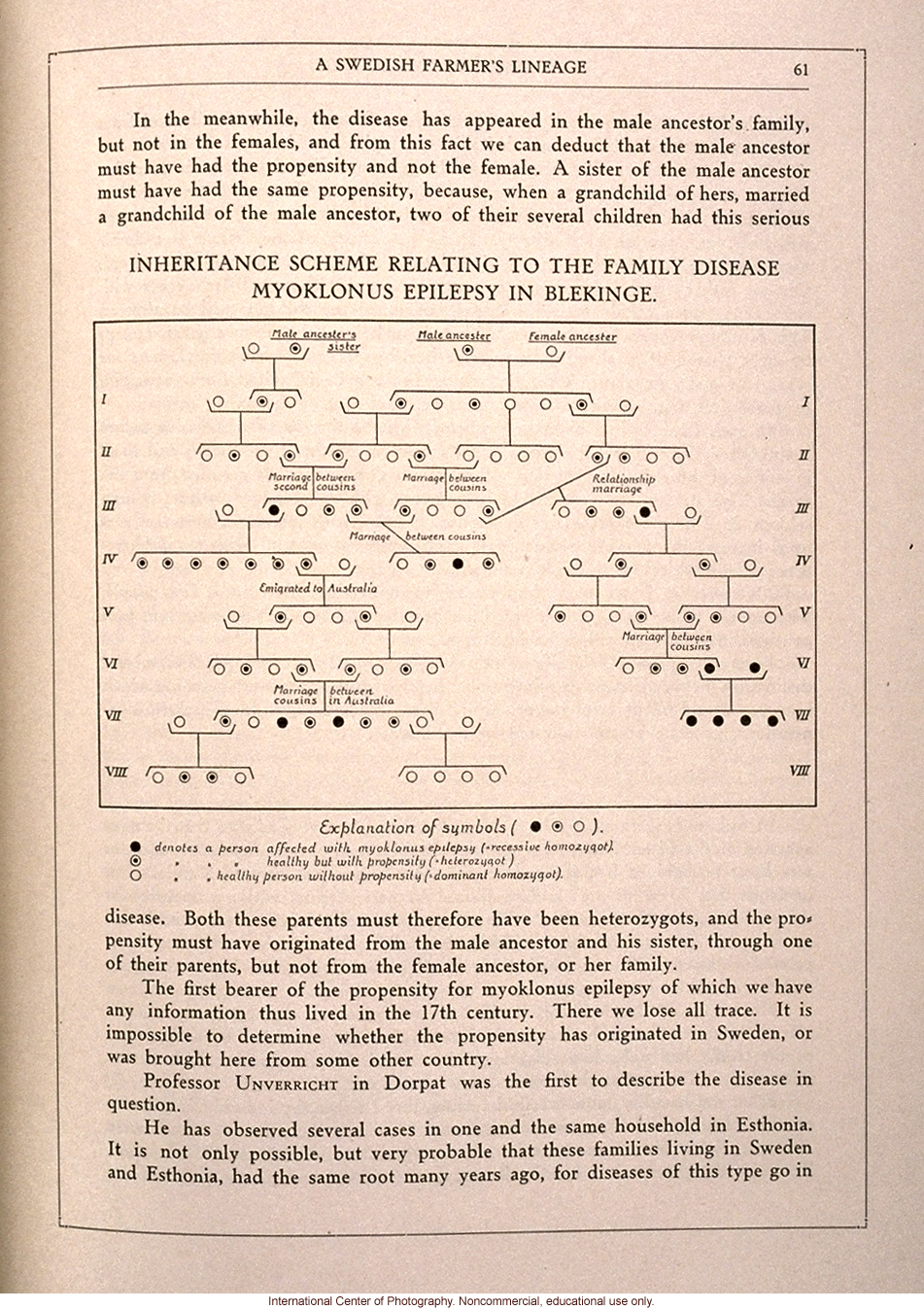 <i>The Swedish Nation</i>, pedigree of epilepsy in Swedish farmer lineage