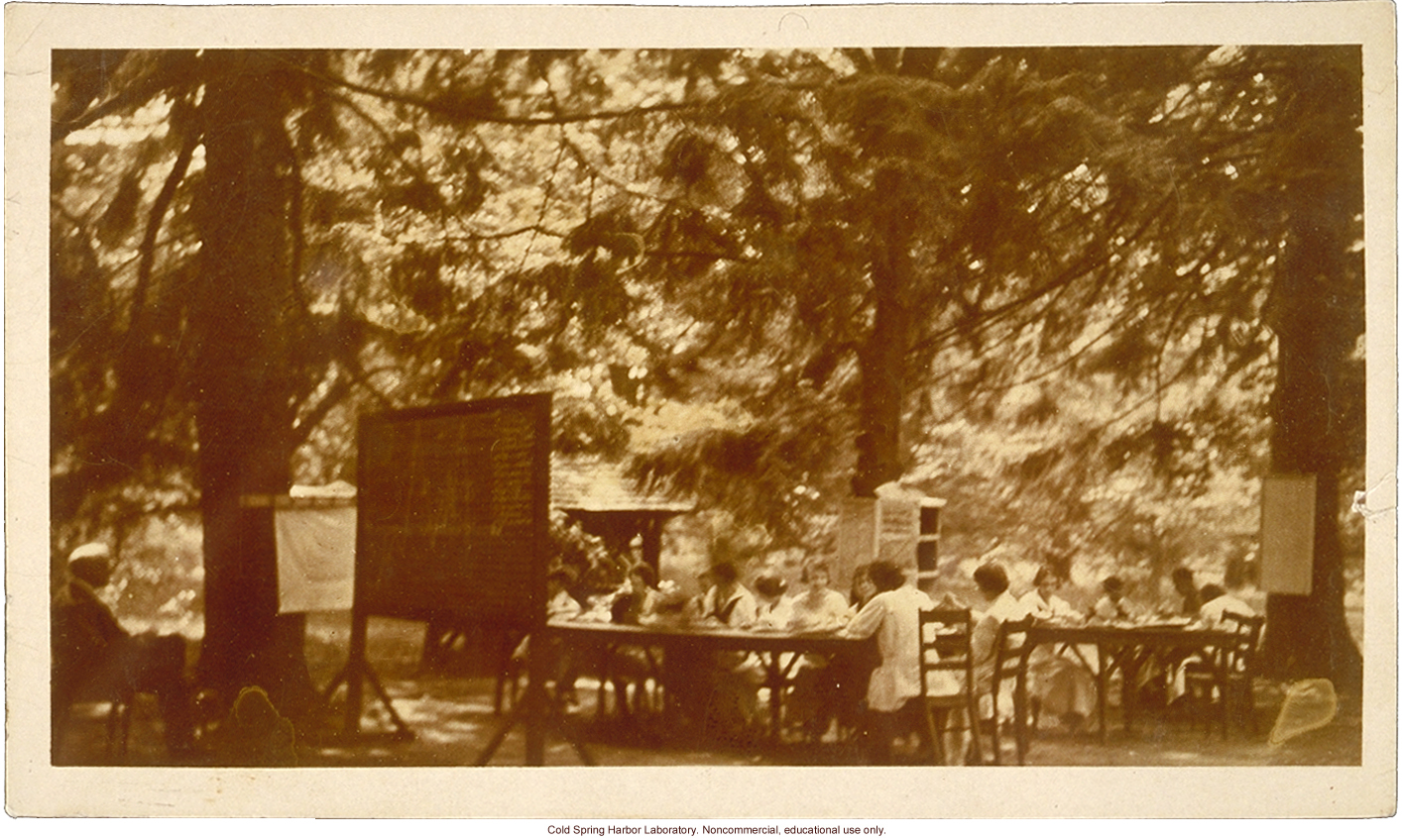 Eugenics Record Office, Field Worker Training Class of 1920 (postcard)