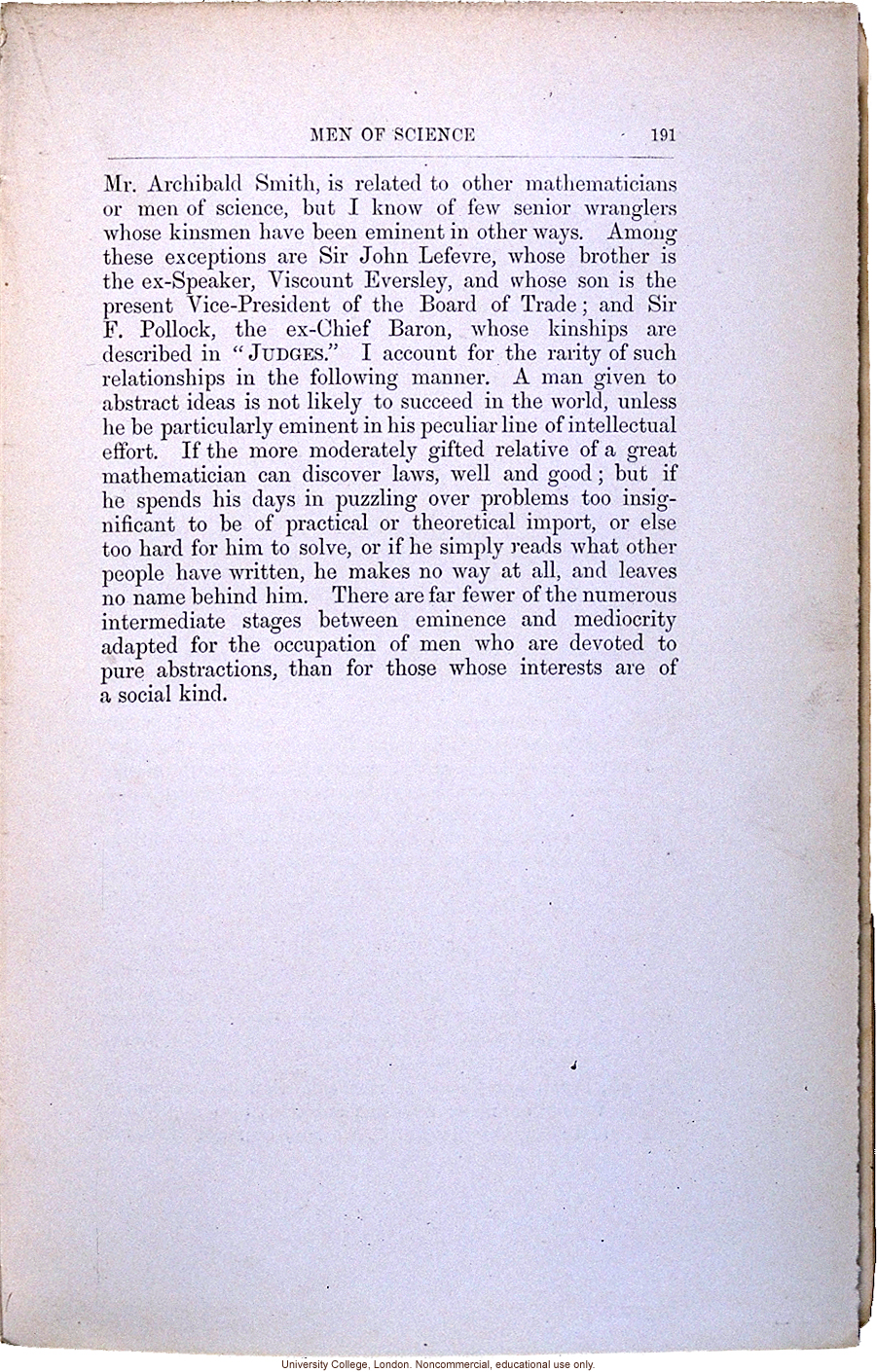 <i> Hereditary Genius: An Enquiry into Its Laws and Consequences</i> (2nd ed.), by Francis Galton, selected pages