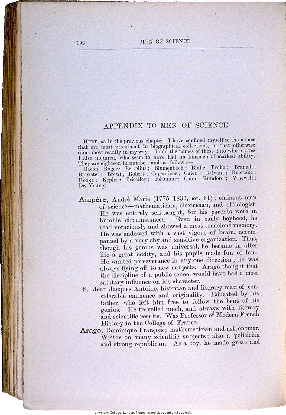 <i> Hereditary Genius: An Enquiry into Its Laws and Consequences</i> (2nd ed.), by Francis Galton, selected pages