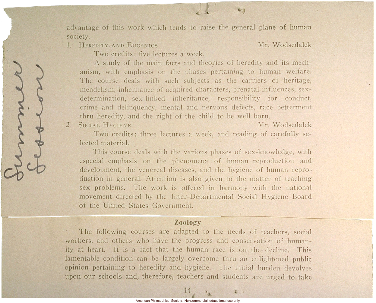University of Idaho's response to eugenics education survey