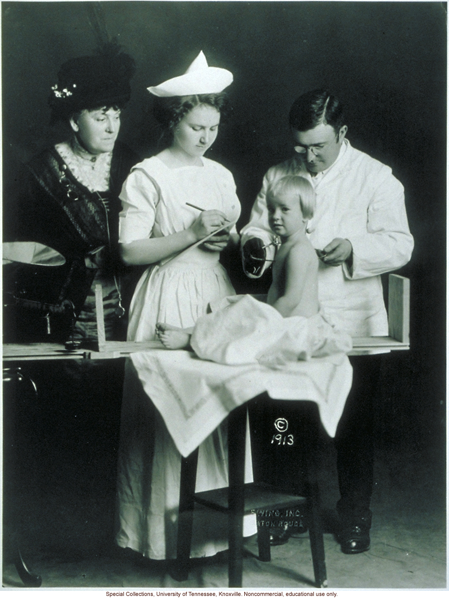 Six-year old Better Babies contestant, Louisiana State Fair, Shreveport (including receiving physical exam and posing with prize ribbons)