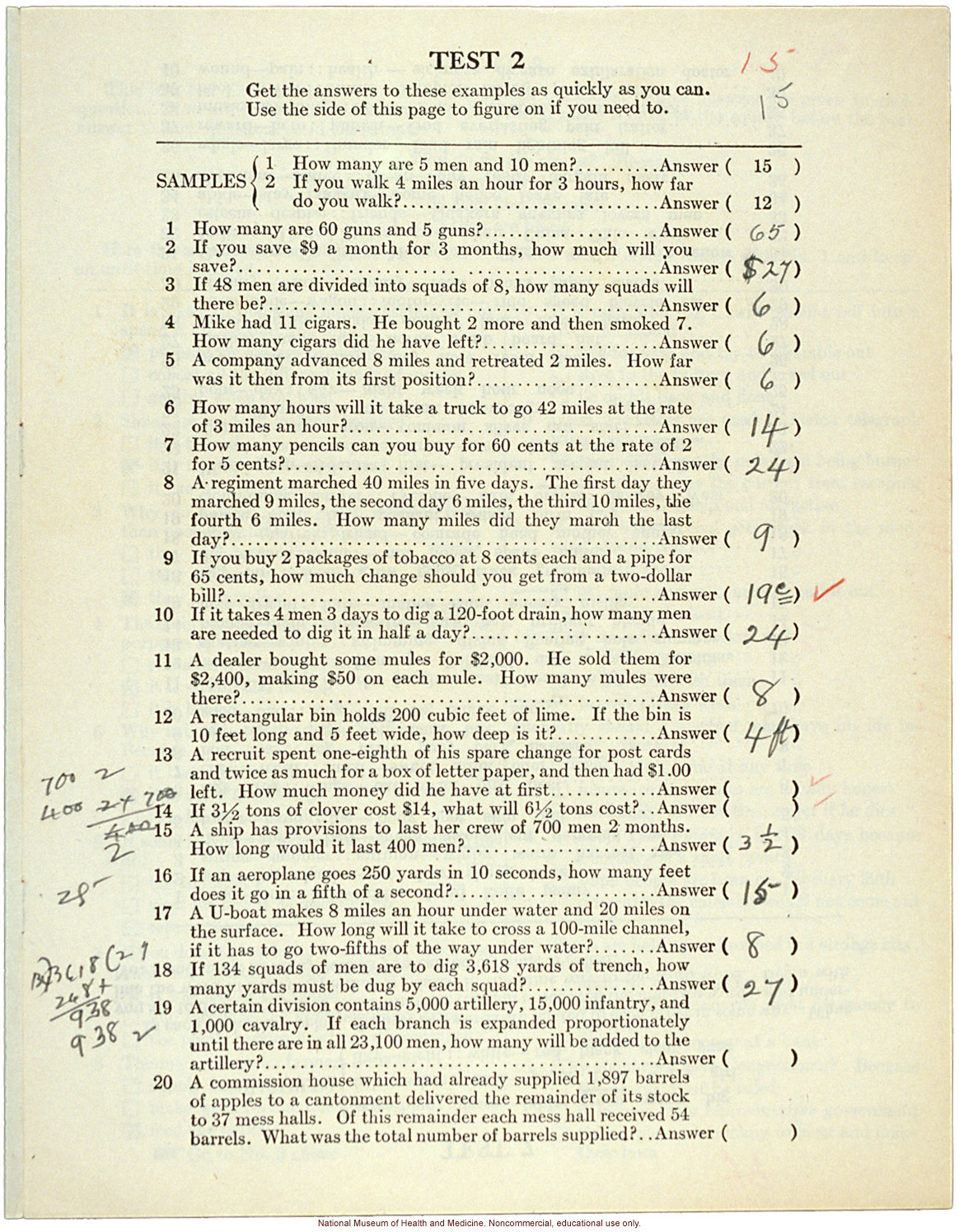 Mico College anthropometric case 1: &quote;Army Group Examination Alpha,&quote; conducted by Morris Steggerda for <i>Race Crossing in Jamaica</i>