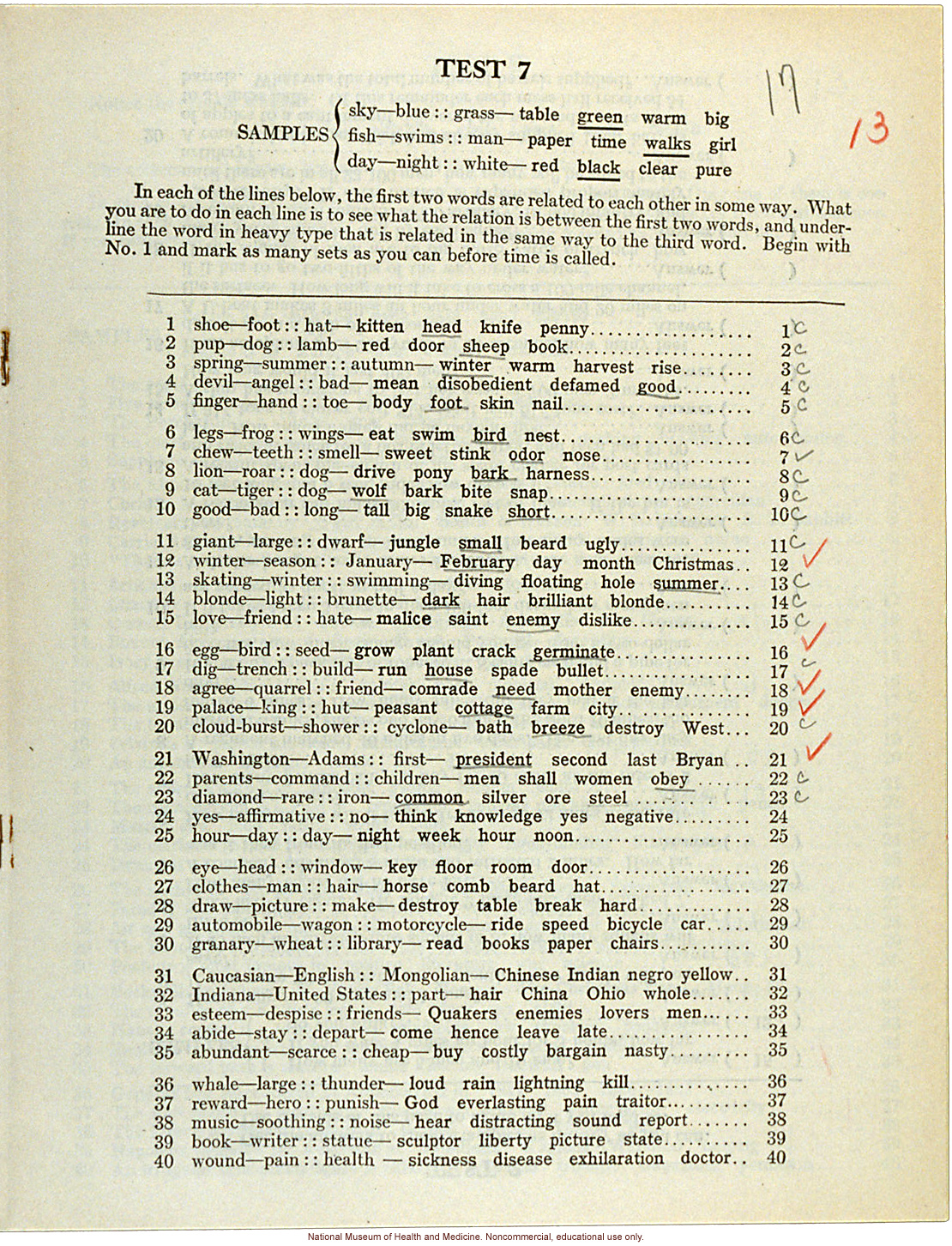 Shortwood College anthropometric case: &quote;Army Group Examination Alpha,&quote; conducted by Morris Steggerda for <i>Race Crossing in Jamaica</i>