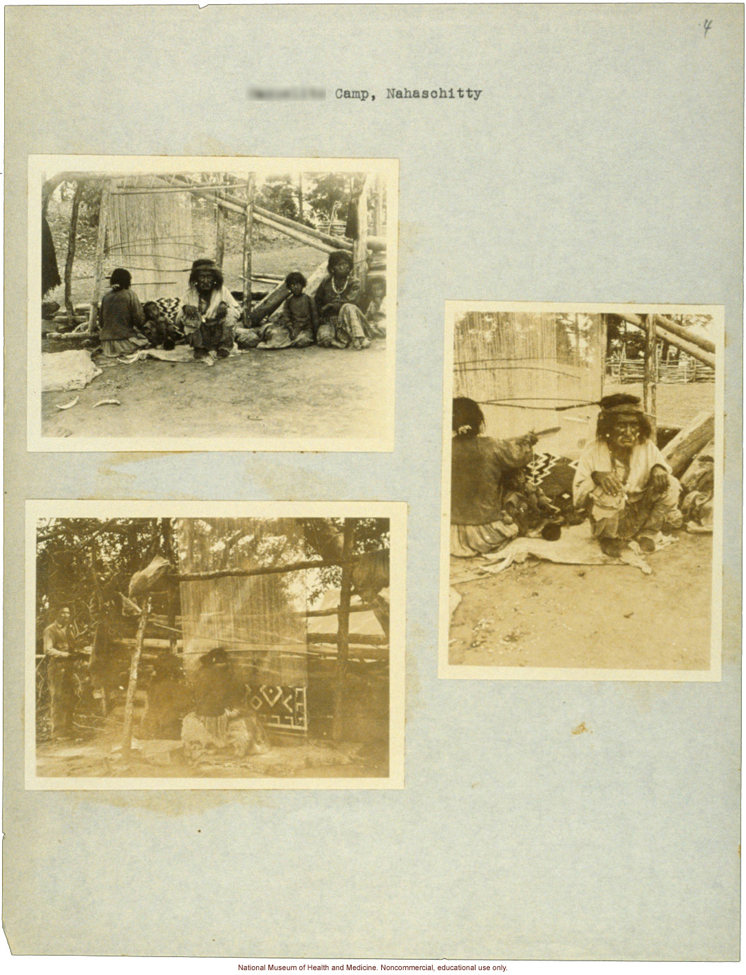 Family photographs and pedigree from the Navajo Reservation, by Morris Steggerda