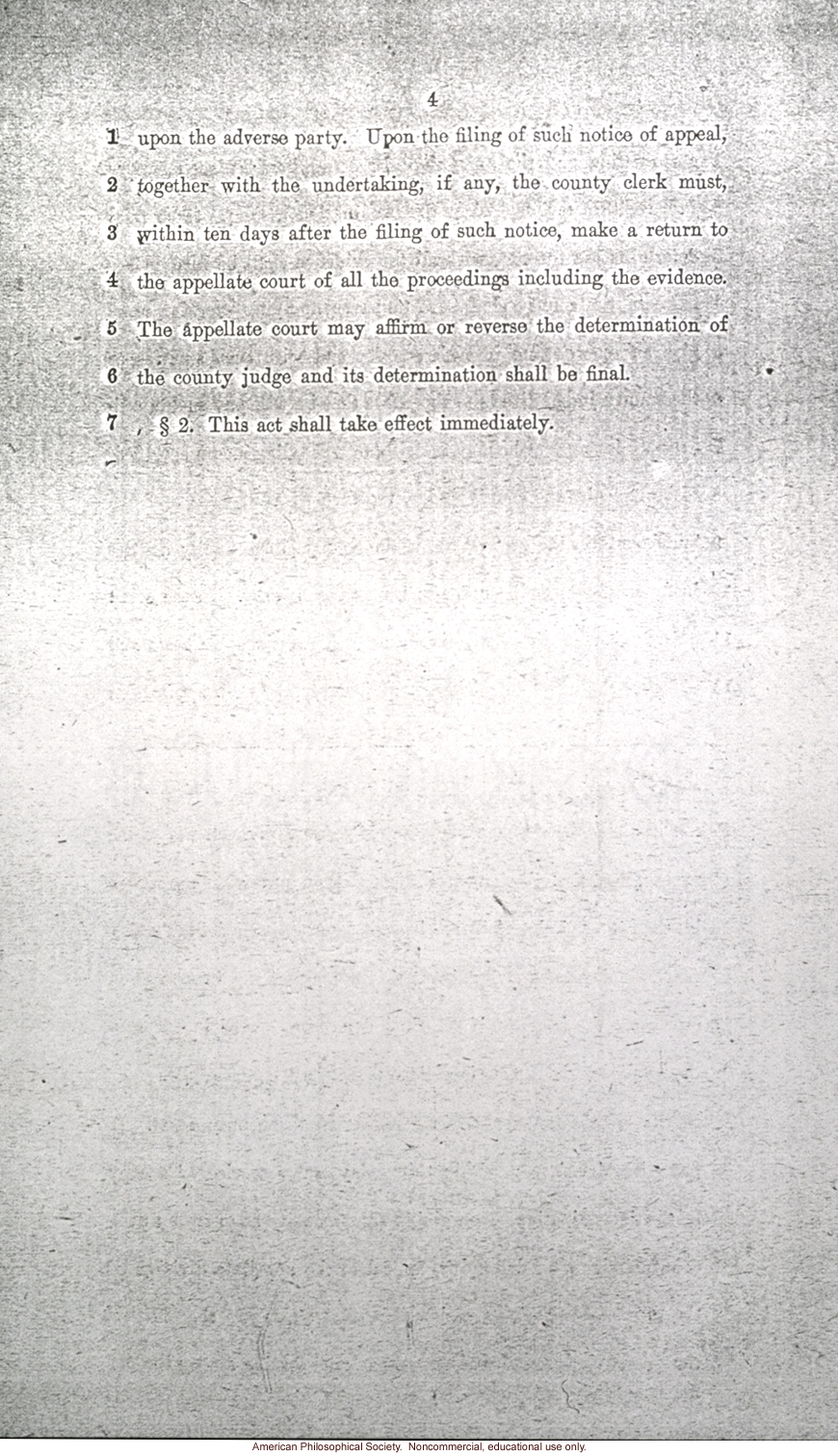 &quote;An act to amend the domestic relations law, in relation to prevention of hereditary blindness&quote;, New York State Senate