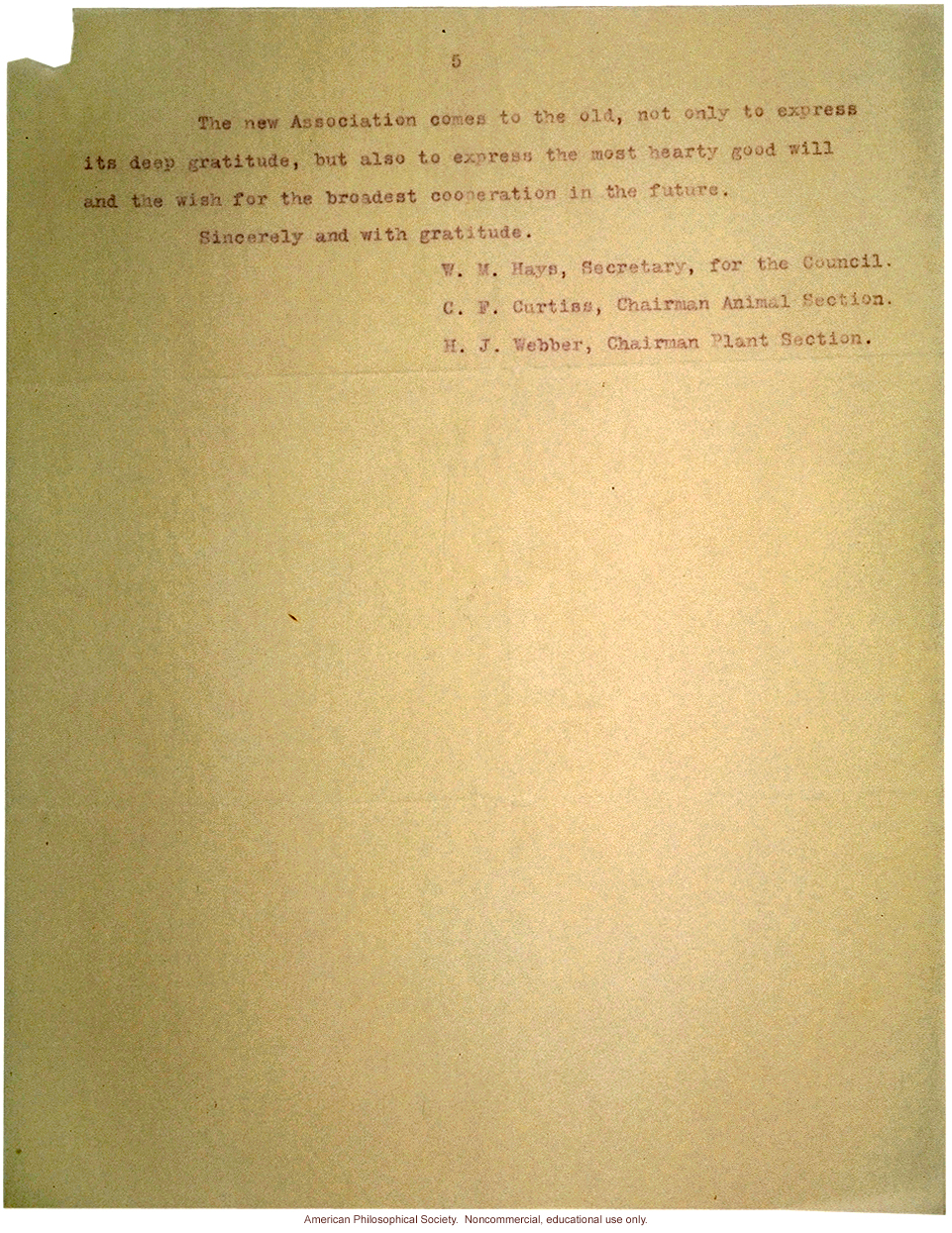 American Breeders Association report on new eugenics section