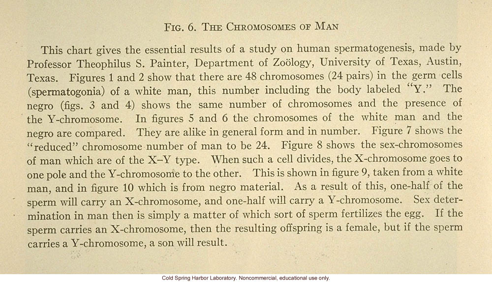 &quote;Fig. 6. The chromosomes of man&quote;