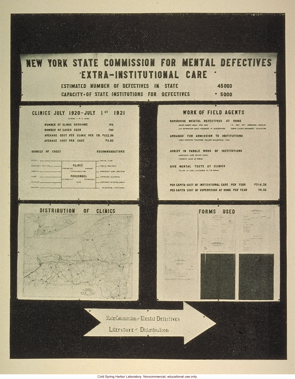 &quote;New York State Commission for mental defectives, extra-institutional care&quote;