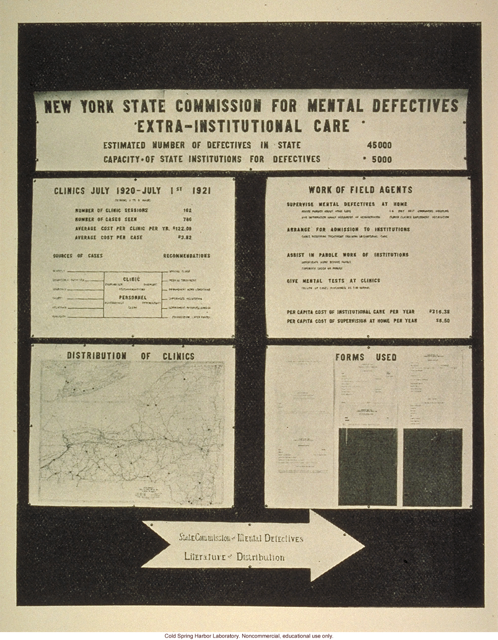 &quote;New York State Commission for mental defectives, extra-institutional care&quote;