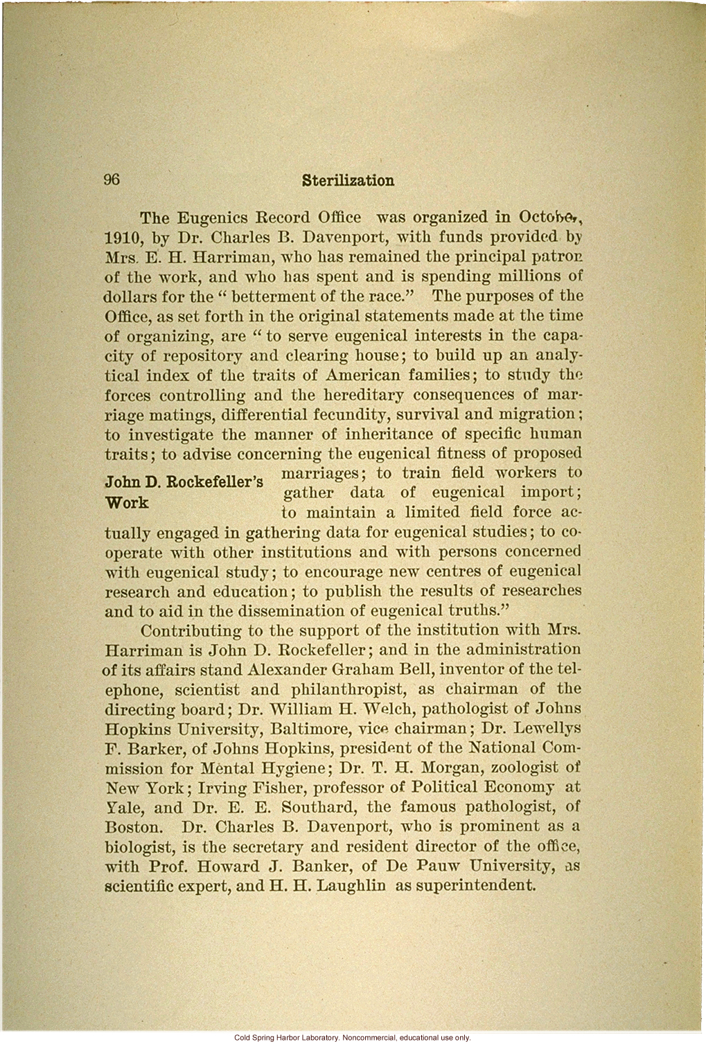 &quote;The science of eugenics and sex-life, love, marriage, maternity: the regeneration of the human race,&quote; by W.J. Hadden, C.H. Robinson, and M.R. Melendy