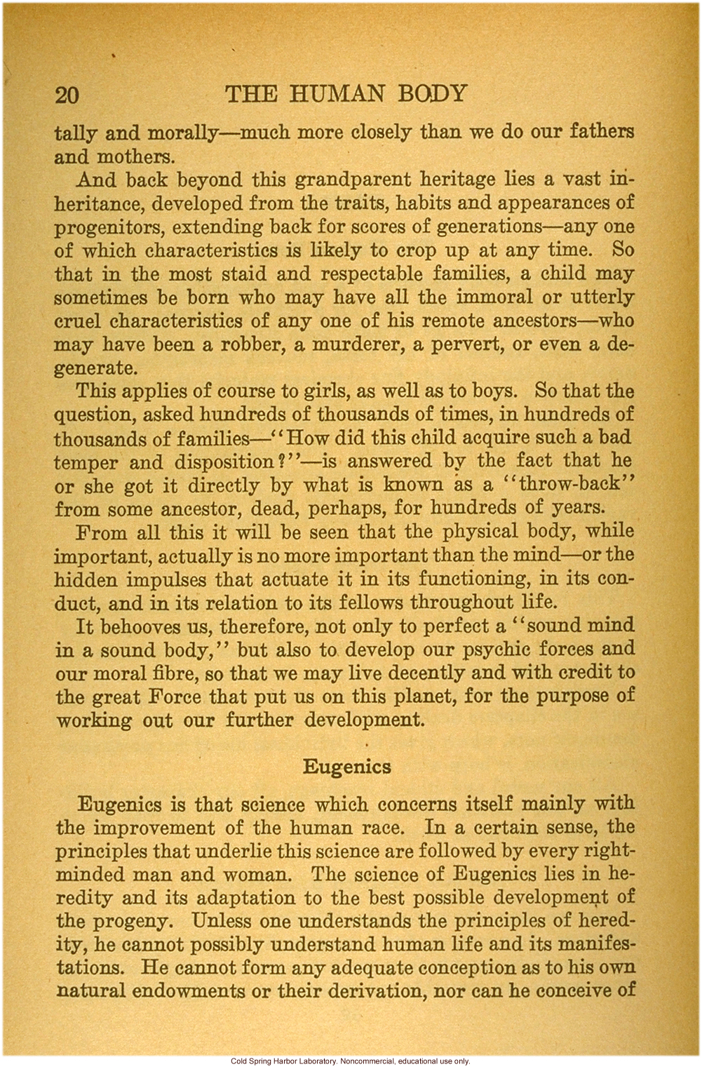 Eugenics and sex harmony: The sexes, their relations and problems, by H.H. Rubin