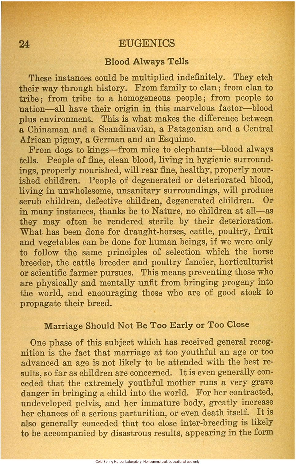 Eugenics and sex harmony: The sexes, their relations and problems, by H.H. Rubin