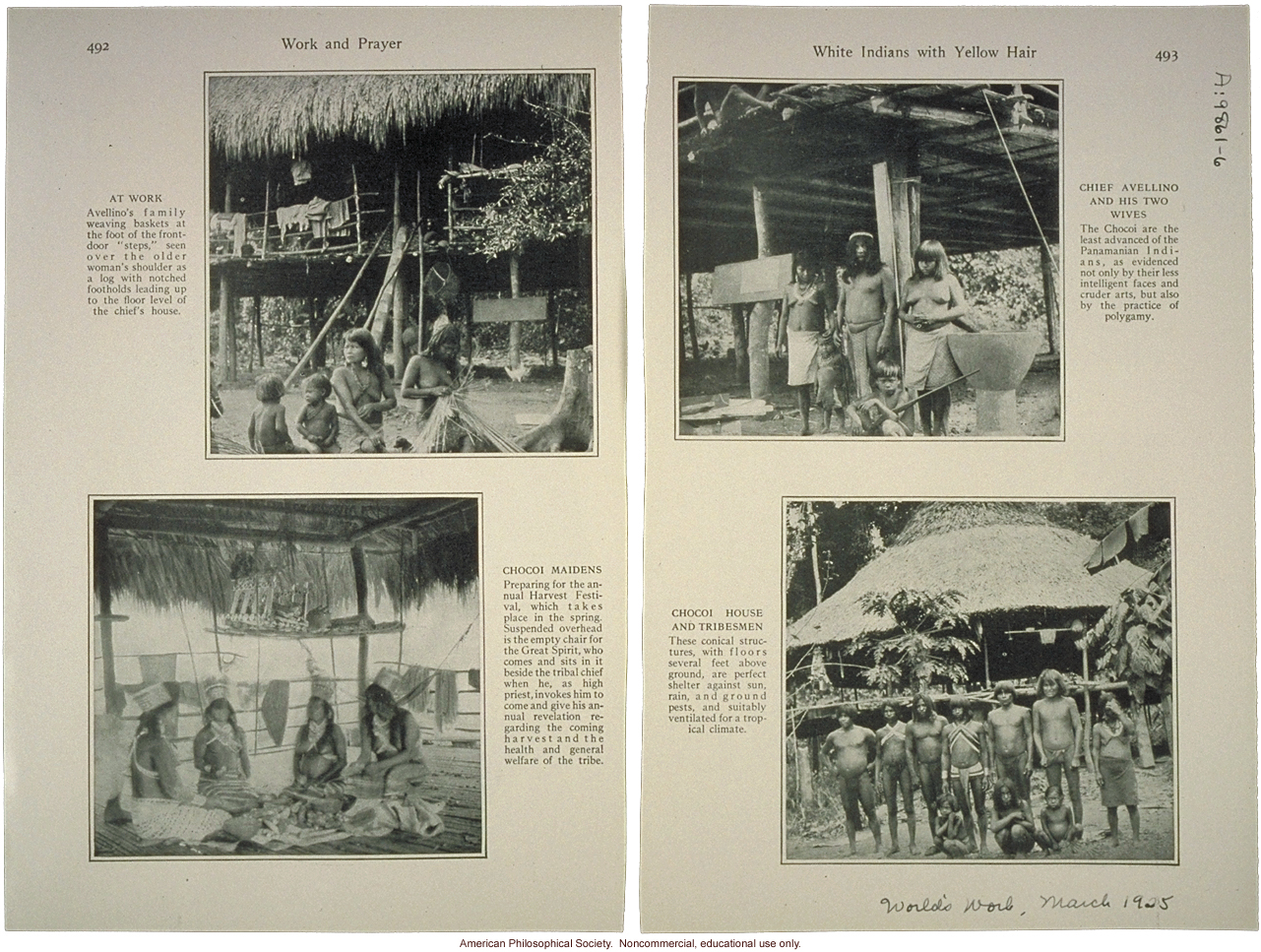 &quote;Blond Indians of the Darien jungle,&quote; by R.O. Marsh, World's Work