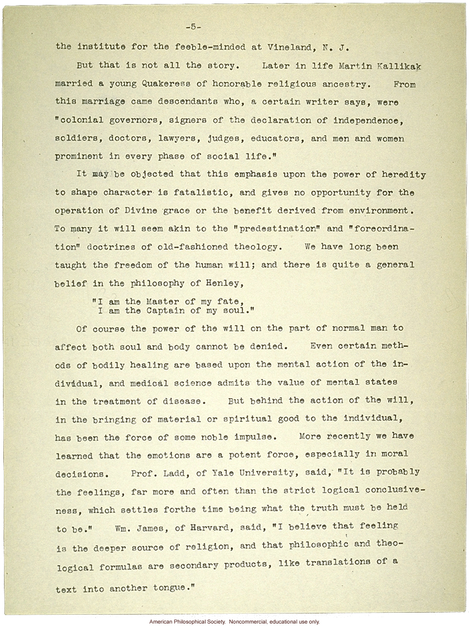 Sermon #19 Exerpt, AES Sermon Contest 1926, #2