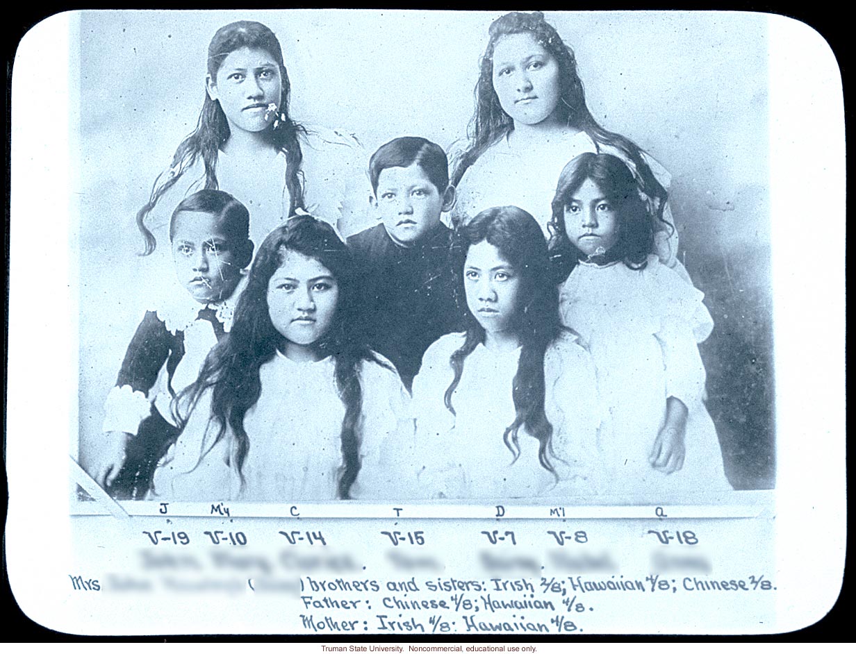 Hawaiian-Chinese-Irish Family