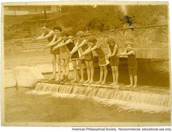 &quote;Large family&quote; winner, Fitter Families Contest, Texas State Fair (1925)