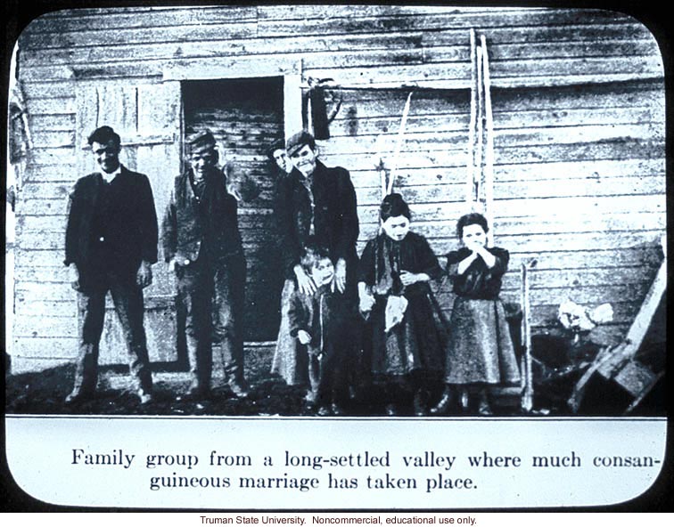 &quote;Family group from a long-settled valley where much consanguineous marriage has taken place&quote;