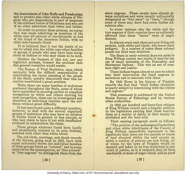 &quote;The New Family and Race Improvement,&quote; by W.A. Plecker, Virginia Health Bulletin (vol.17:12)