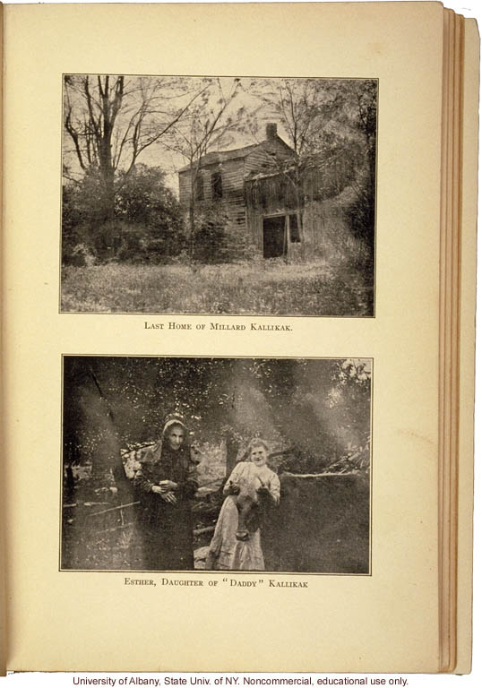 <i>The Kallikak Family: A Study in the Heredity of Feeble-Mindedness</i>, by Henry Herbert Goddard, selected pages