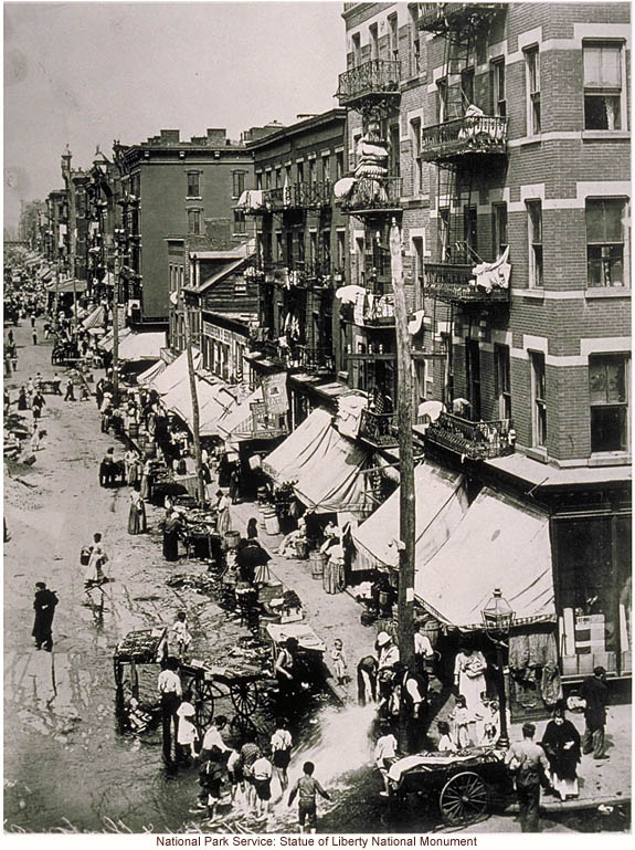 Little Italy, showing life in lower Manhattan around the turn of the 20th century