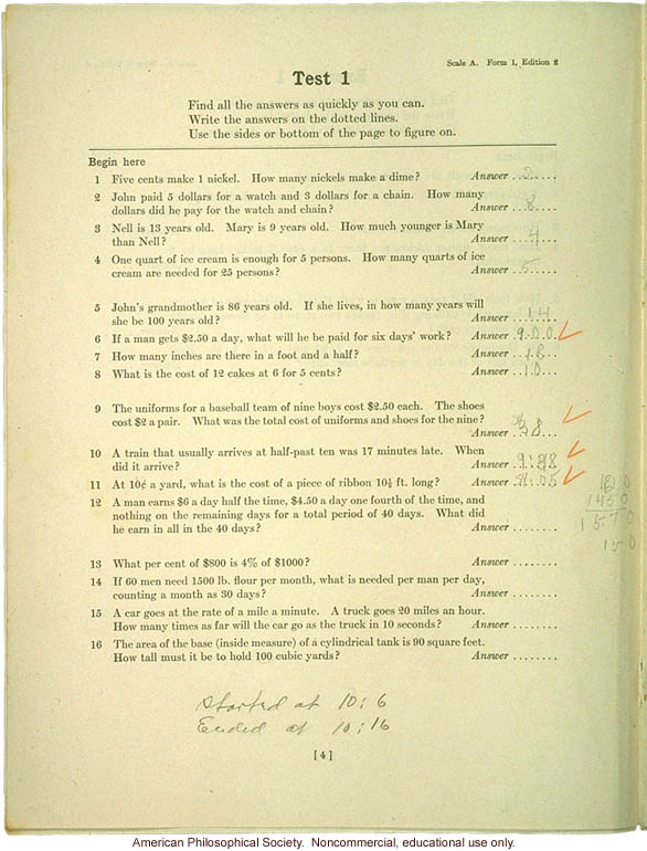 &quote;Large family&quote; winner, Fitter Families Contest, Eastern States Exposition, Springfield, MA (1925): National intelligence tests