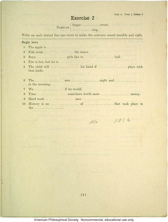 &quote;Large family&quote; winner, Fitter Families Contest, Eastern States Exposition, Springfield, MA (1925): National intelligence tests