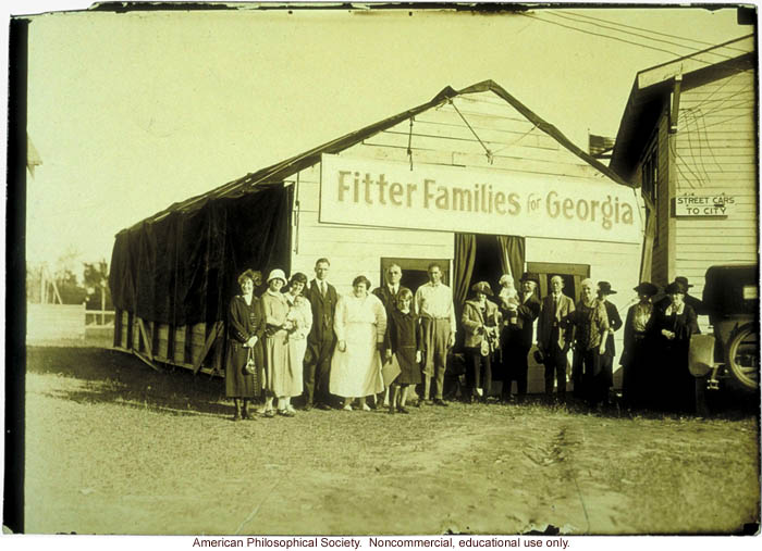 Fitter Families contestants at Georgia State Fair, Savannah