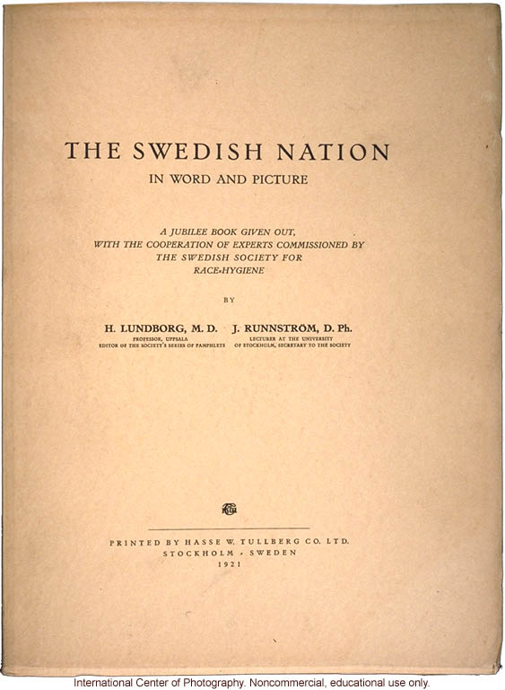 <i>The Swedish Nation</i>, cover