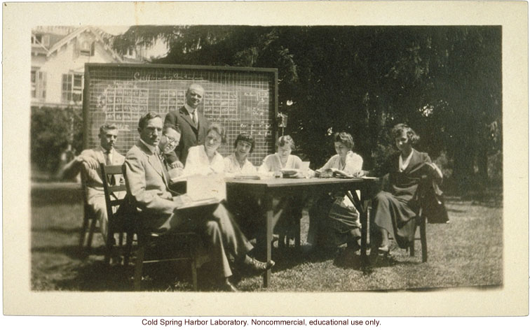 Eugenics Record Office, Field Worker Training Class of 1918 (Laughlin at back)