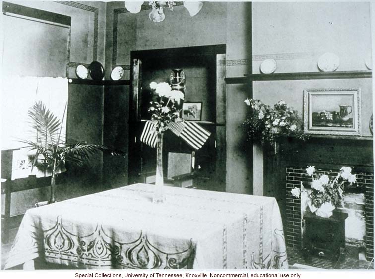 Interior of Mothers Congress Model Home, Louisiana State Fair, Shreveport