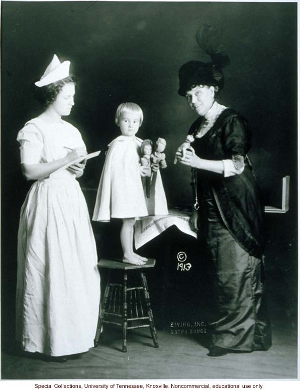 Six-year old Better Babies contestant, Louisiana State Fair, Shreveport (including receiving physical exam and posing with prize ribbons)