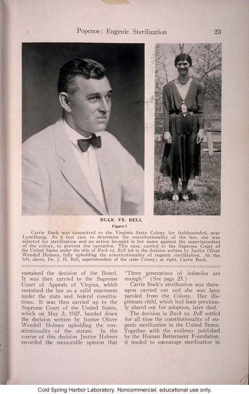 &quote;The Progress of Eugenical Sterilization,&quote; by Paul Popenoe, <i>Journal of Heredity</i> (vol. 25:1), including journal cover and contents page