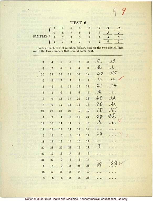 Mico College anthropometric case 1: &quote;Army Group Examination Alpha,&quote; conducted by Morris Steggerda for <i>Race Crossing in Jamaica</i>