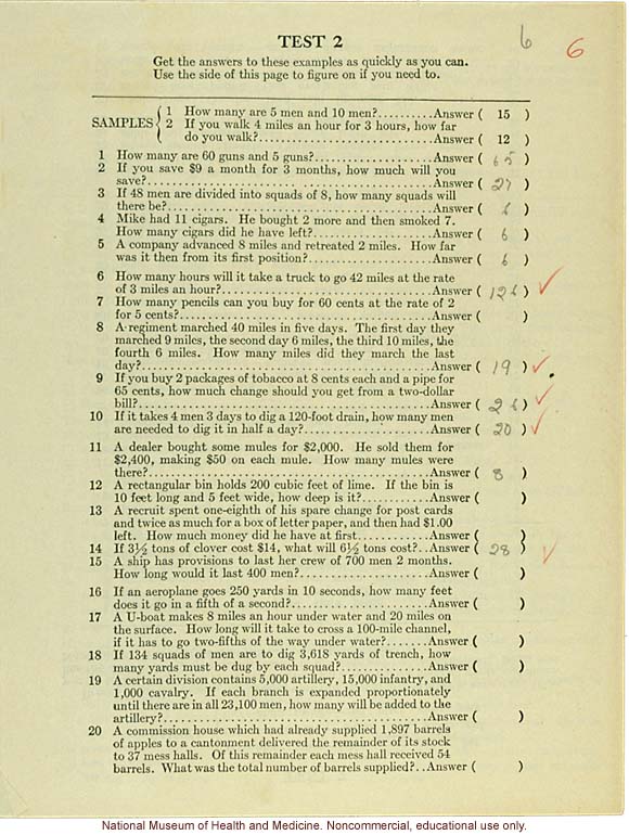 Seaford Town female anthropometric case: &quote;Army Group Examination Alpha,&quote; by Morris Steggerda for <i>Race Crossing in Jamaica</i>